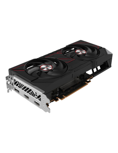 Graphics Card, SAPPHIRE, AMD Radeon RX 9060 XT, 8 GB, GDDR6, 128 bit, PCIE 5.0 16x, GPU 2700 MHz, Dual Slot Fansink, 2xHDMI, 1x