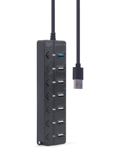 I/O HUB USB3 7PORT/UHB-U3P1U2P6P-01 GEMBIRD