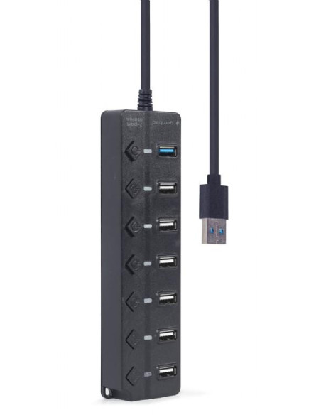 I/O HUB USB3 7PORT/UHB-U3P1U2P6P-01 GEMBIRD