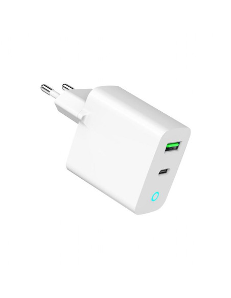 CHARGER USB 20W 2PORT/TA-UC-PDQC20L-W-01 GEMBIRD