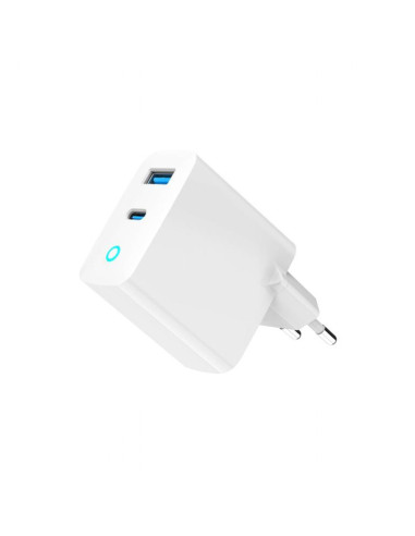 CHARGER USB 45W 2PORT GAN/TA-UC-PDQC45L-W-01 GEMBIRD