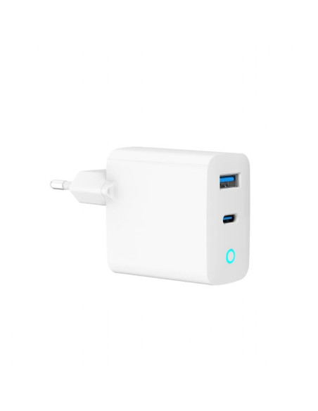 CHARGER USB 65W 2PORT/TA-UC-PDQC65L-W-01 GEMBIRD