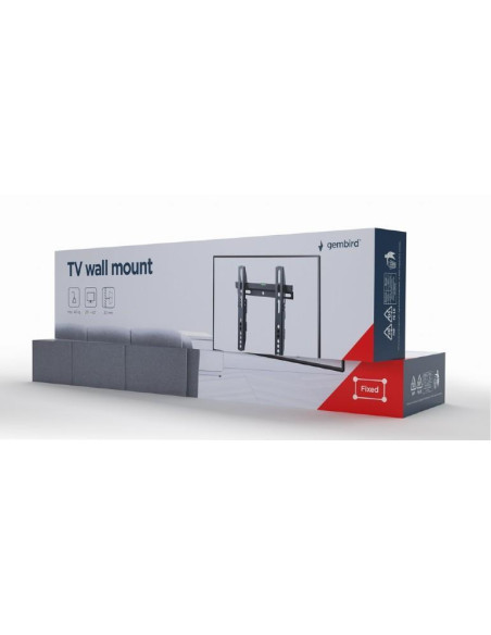 TV SET ACC WALL MOUNT 23-42"/WM-42F-02 GEMBIRD