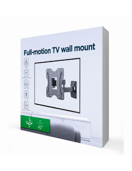 TV SET ACC WALL MOUNT 23-42"/WM-42ST-01 GEMBIRD