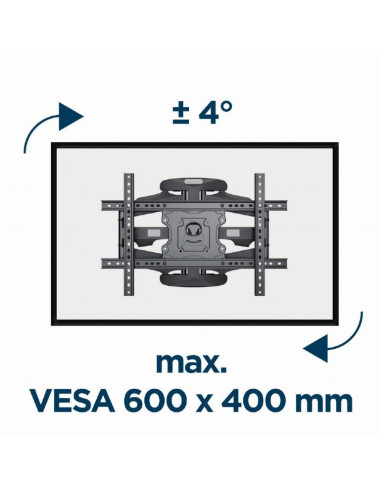 TV SET ACC WALL MOUNT 32-75"/WM-75ST-01 GEMBIRD