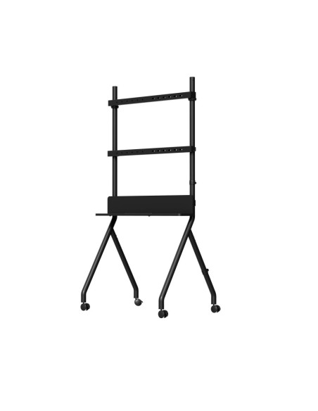 TV SET ACC FLOOR STAND 55-86"/BLACK TVS-86F-02 GEMBIRD