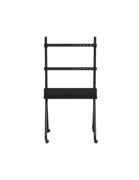 TV SET ACC FLOOR STAND 55-86"/BLACK TVS-86F-02 GEMBIRD