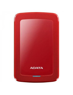 External HDD, ADATA, HV300, 2TB, USB 3.1, Colour Red, AHV300-2TU31-CRD