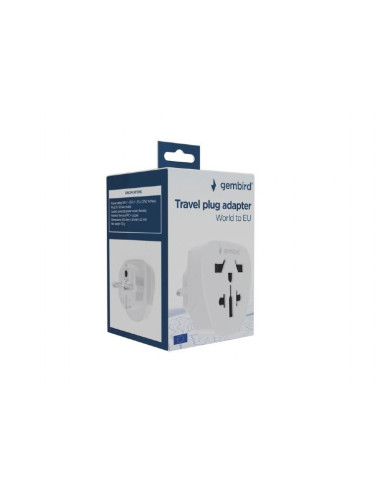 POWER ADAPTER AC WORLD TO EU/15A A-AC-EUMINTF GEMBIRD