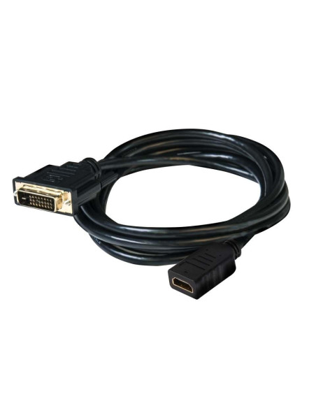 CABLE DVI-D TO HDMI 2M/M/F CAC-1211 CLUB3D