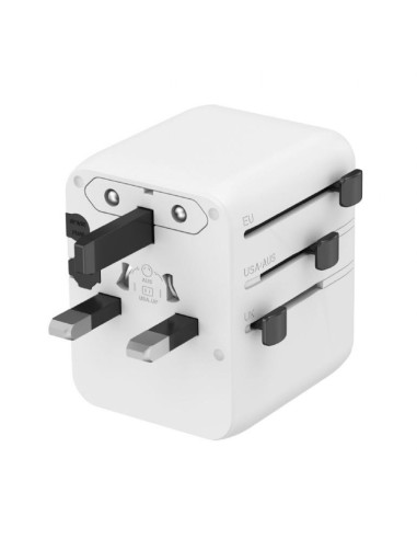 POWER ADAPTER TRAVEL 20W/WHITE TPA-1A2C20-01-W GEMBIRD