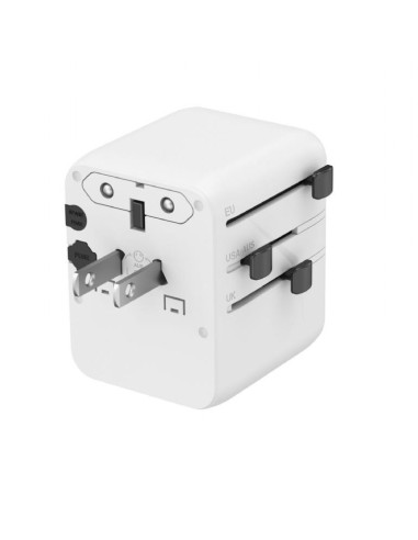 POWER ADAPTER TRAVEL 20W/WHITE TPA-1A2C20-01-W GEMBIRD