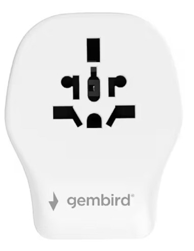 POWER ADAPTER TRAVEL 20W/WHITE TPA-1A2C20-02-W GEMBIRD