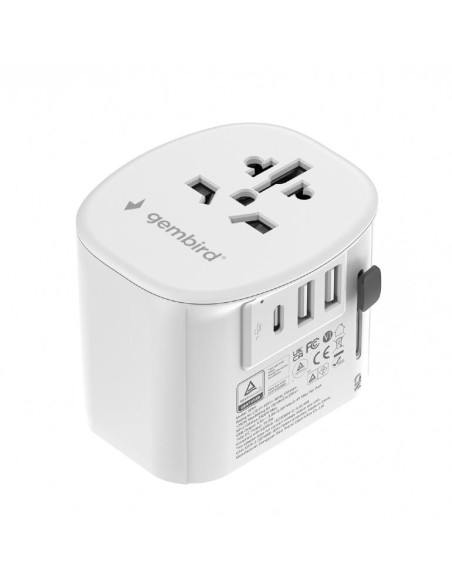 POWER ADAPTER GROUNDED 15W/WHT TPA-EU2A1C15-01-W GEMBIRD