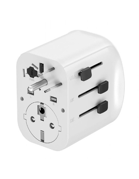 POWER ADAPTER GROUNDED 15W/WHT TPA-EU2A1C15-01-W GEMBIRD