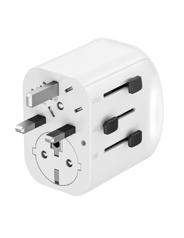 POWER ADAPTER GROUNDED 15W/WHT TPA-EU2A1C15-01-W GEMBIRD