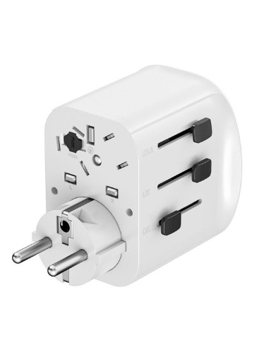POWER ADAPTER GROUNDED 15W/WHT TPA-EU2A1C15-01-W GEMBIRD