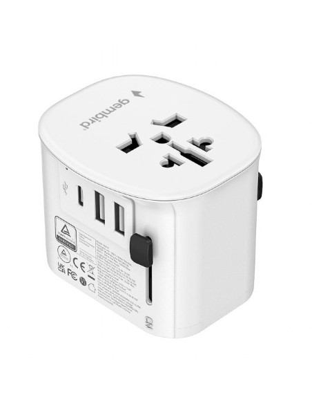 POWER ADAPTER GROUNDED 15W/WHT TPA-EU2A1C15-01-W GEMBIRD