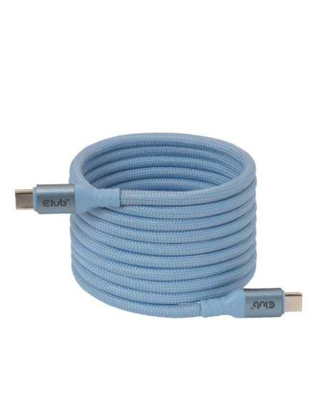 CABLE USB-C TO USB-C 2M/MAGNETIC BLUE CAC-3030 CLUB3D