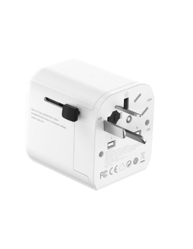 POWER ADAPTER GROUNDED 20W/WHT TPA-EU1A1C20-01-W GEMBIRD