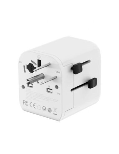 POWER ADAPTER GROUNDED 20W/WHT TPA-EU1A1C20-01-W GEMBIRD