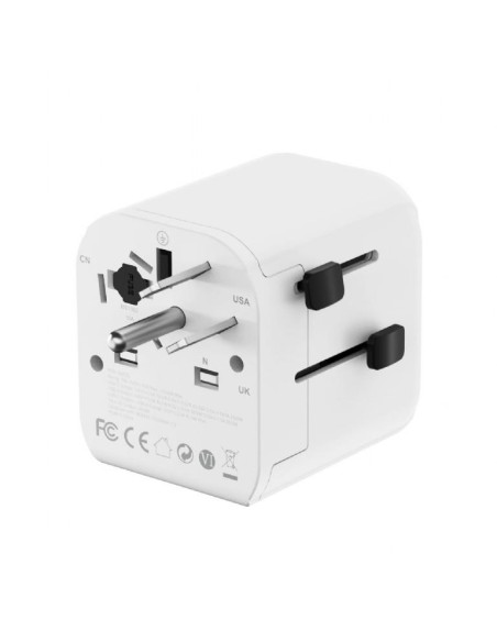 POWER ADAPTER GROUNDED 20W/WHT TPA-EU1A1C20-01-W GEMBIRD