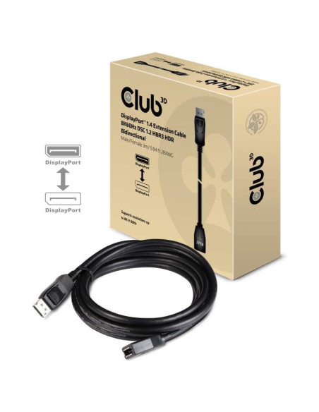 CABLE DP TO DP 3M/M/F CAC-1023 CLUB3D