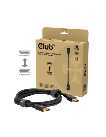 CABLE DP TO DP 2M/CAC-1094 CLUB3D