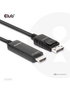 CABLE DP TO HDMI 3M/M/M CAC-1087 CLUB3D