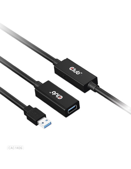 CABLE USB3.2 REPEATER 10M/M/F CAC-1405 CLUB3D