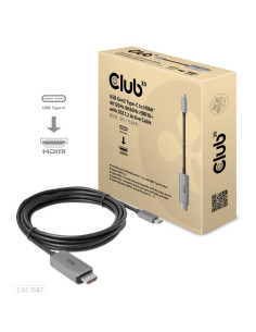 CABLE USB-C TO HDMI 3M/M/M CAC-1587 CLUB3D