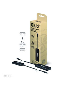 I/O HUB USB-C 4PORT/CSV-1548 CLUB3D