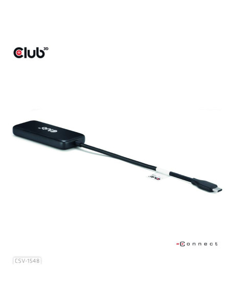 I/O HUB USB-C 4PORT/CSV-1548 CLUB3D