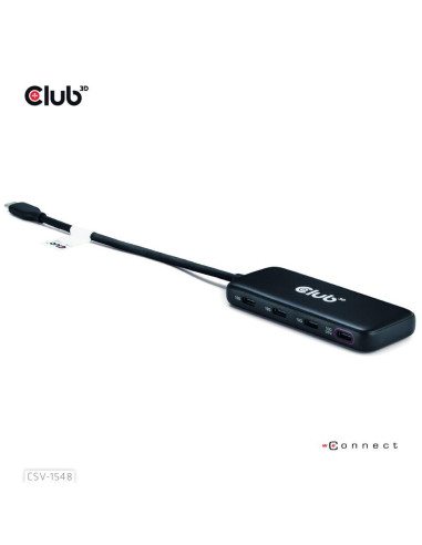 I/O HUB USB-C 4PORT/CSV-1548 CLUB3D