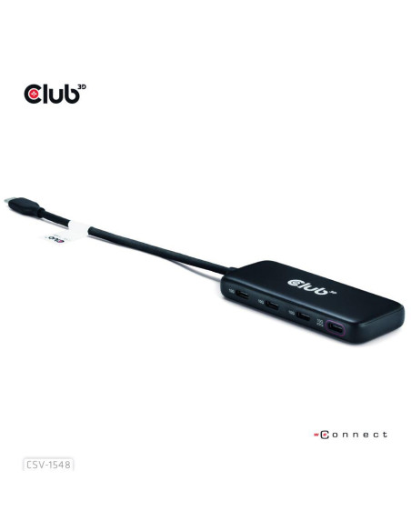 I/O HUB USB-C 4PORT/CSV-1548 CLUB3D