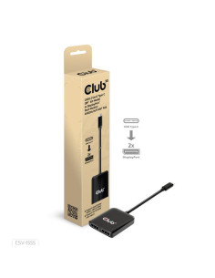 I/O HUB USB-C TO DP DUAL/CSV-1555 CLUB3D