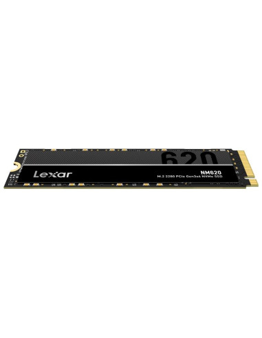SSD, LEXAR, NM620, 512 GB, M.2, PCI Express 4.0, NVMe Yes, Write speed 2400 MB/s, Read speed 3300 MB/s, MTBF 1500000 h, 500xTBW