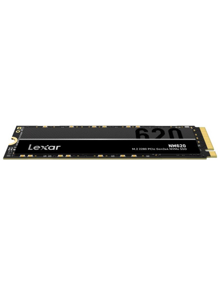 SSD, LEXAR, NM620, 512GB, M.2, PCIE, NVMe, Write speed 2400 MBytes/sec, Read speed 3300 MBytes/sec, MTBF 1500000 hours, LNM620X