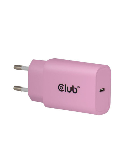 MOBILE CHARGER WALL USB-C/2PACK 30W PINK CAC-3021 CLUB3D