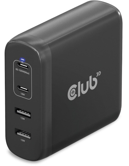 MOBILE TRAVEL CHARGER USB-C/100W CAC-1912EU CLUB3D