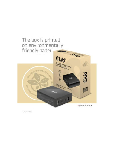 MOBILE TRAVEL CHARGER USB-C/132W GAN CAC-1906 CLUB3D