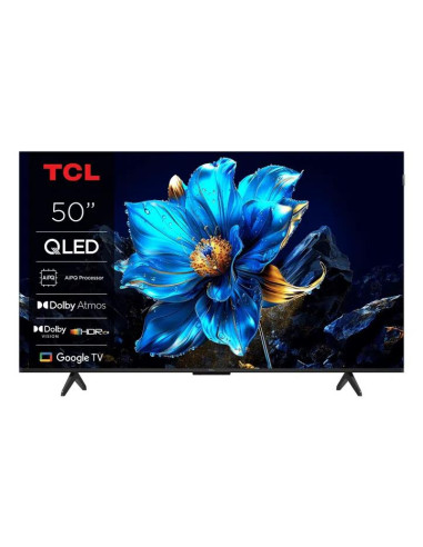 TV Set, TCL, 50 ", 4K Ultra HD, 3840 x 2160 pixels, Flat, 16:9, QLED, 50T69C