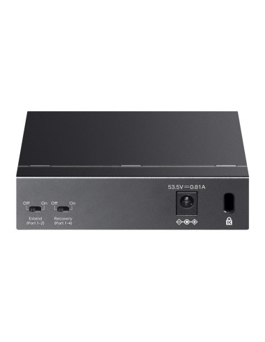 Switch, TP-LINK, Desktop/pedestal, 5x10Base-T / 100Base-TX / 1000Base-T, PoE ports 1, TL-SG1005LP