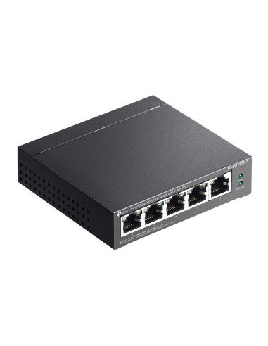 Switch, TP-LINK, Desktop/pedestal, 5x10Base-T / 100Base-TX / 1000Base-T, PoE ports 1, TL-SG1005LP