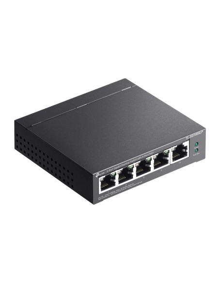 Switch, TP-LINK, Desktop/pedestal, 5x10Base-T / 100Base-TX / 1000Base-T, PoE ports 1, TL-SG1005LP
