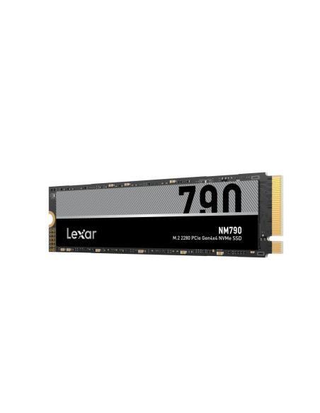 SSD, LEXAR, NM790, 2TB, M.2, PCIe Gen4, NVMe, Write speed 6500 MBytes/sec, Read speed 7400 MBytes/sec, 2.45mm, TBW 1500 TB, MTB