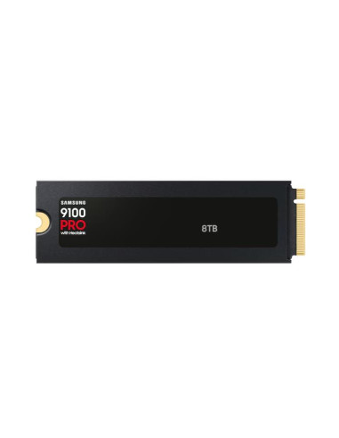SSD, SAMSUNG, 9100 PRO, 8TB, M.2, NVMe, TLC, Write speed 13400 MBytes/sec, Read speed 14800 MBytes/sec, 3.88mm, TBW 4800 TB, MZ