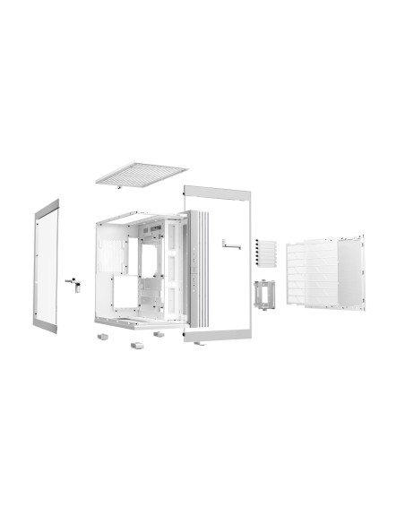 Case, BE QUIET, LIGHT BASE 600 DX, Tower, Case product features Transparent panel, ATX, MicroATX, MiniITX, Colour White, BGW66