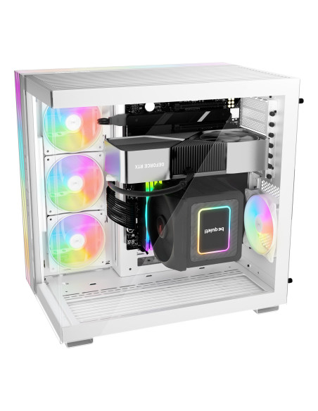 Case, BE QUIET, LIGHT BASE 600 DX, Tower, Case product features Transparent panel, ATX, MicroATX, MiniITX, Colour White, BGW66