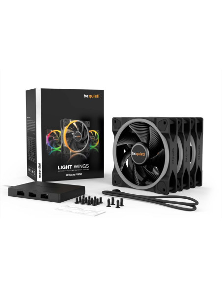 CASE FAN 120MM LIGHT WINGS/TRIPLE-PACK BL076 BE QUIET